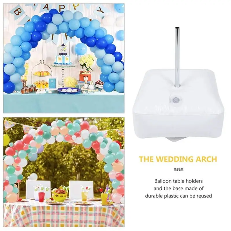 B03C-4X Balloon Arch Stands Water Injection Bag Bases Wedding Accessory