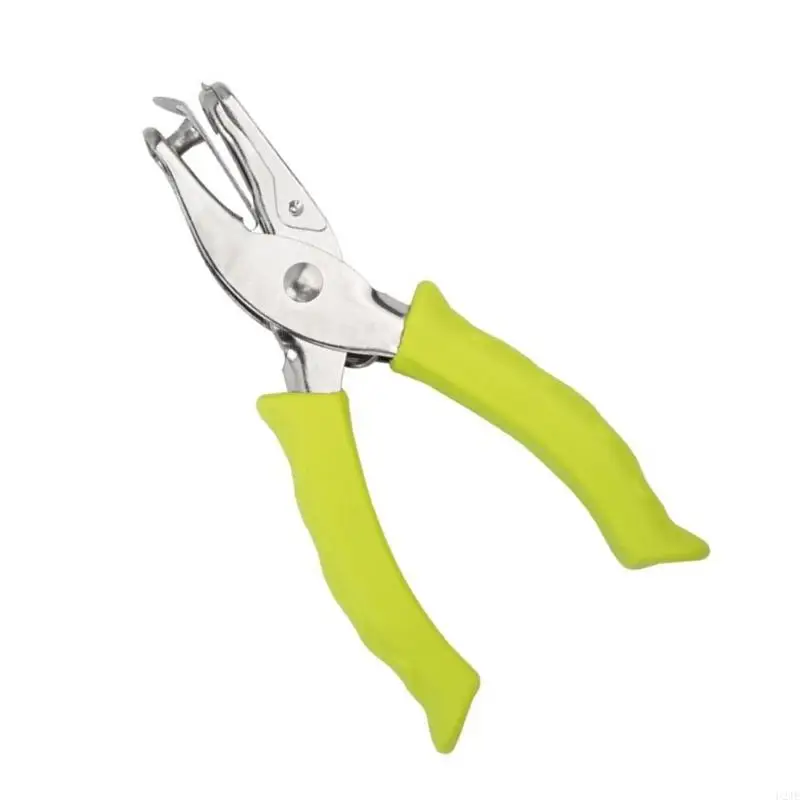 U2JE Perforatore carta 6mm Pinza per punzonatura singola portatile Perforatrice in metallo Forniture per rilegatura per per
