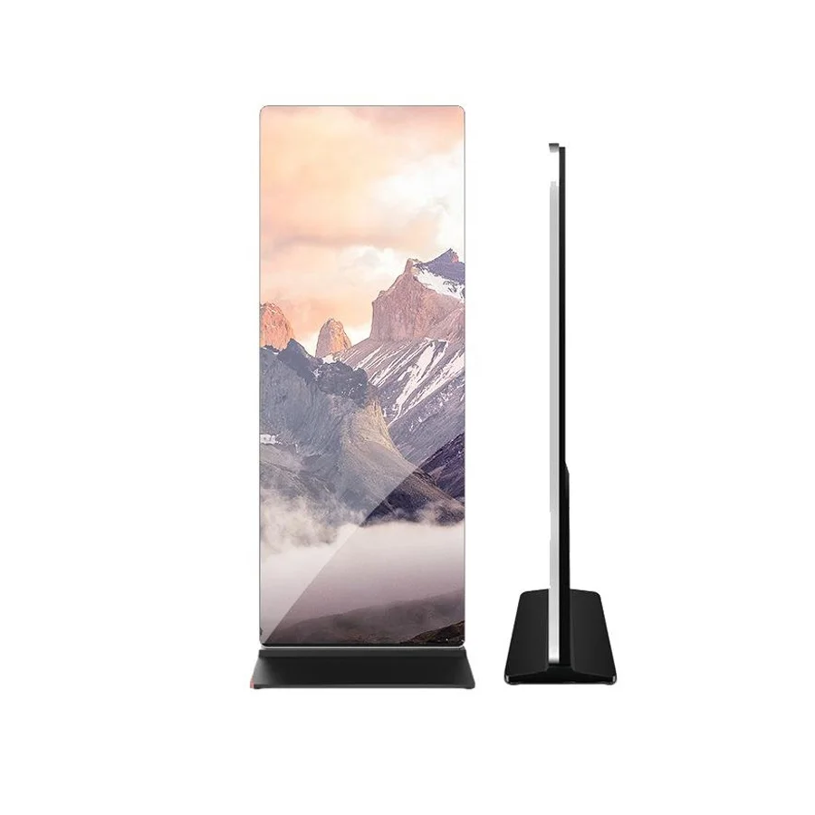 

43-Inch IR Touch LCD Smart Mirror Win10 I3 CPU 4G RAM 128G SSD Floor Standing For Fitness Room Retail Store Elevator Compatible