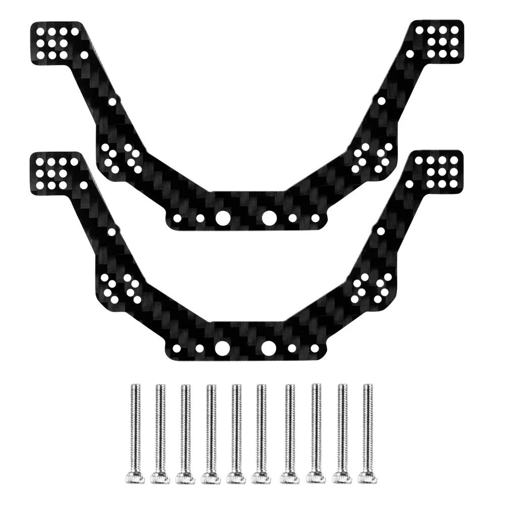 

Carbon Fiber Chassis Side Plates for 1/24 RC Crawler Axial AX24 Upgrade