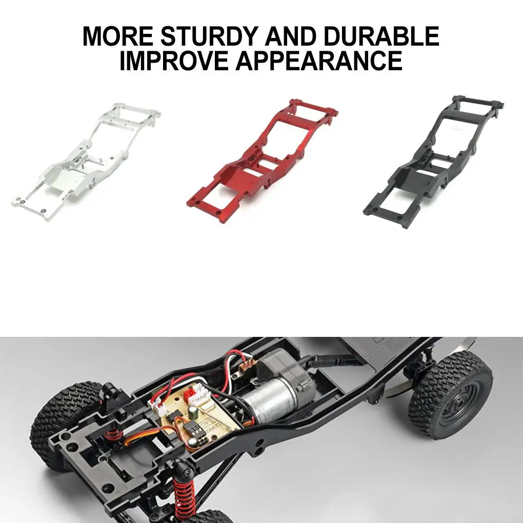 Chassis rahmen aus Aluminium legierung für 1/12 mn82 lc79 Hop-Ups Teil Upgrade Teil Metall Ersatzteil Ersatz