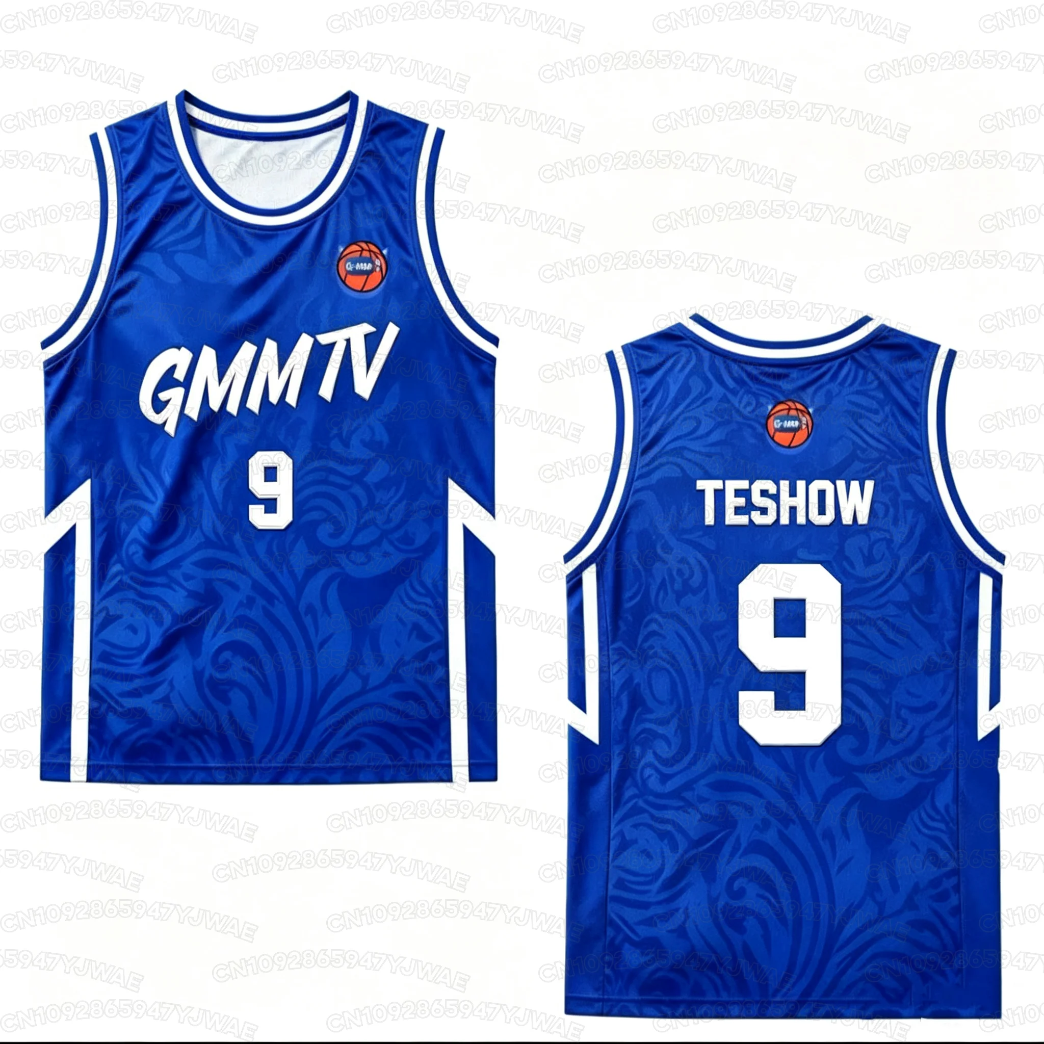 Summer Men's Women's 2026 GMMTV All-Star Games Basketball Jersey Sport Short Sleeve Casual Thailand T-shirt Vest Tank Top