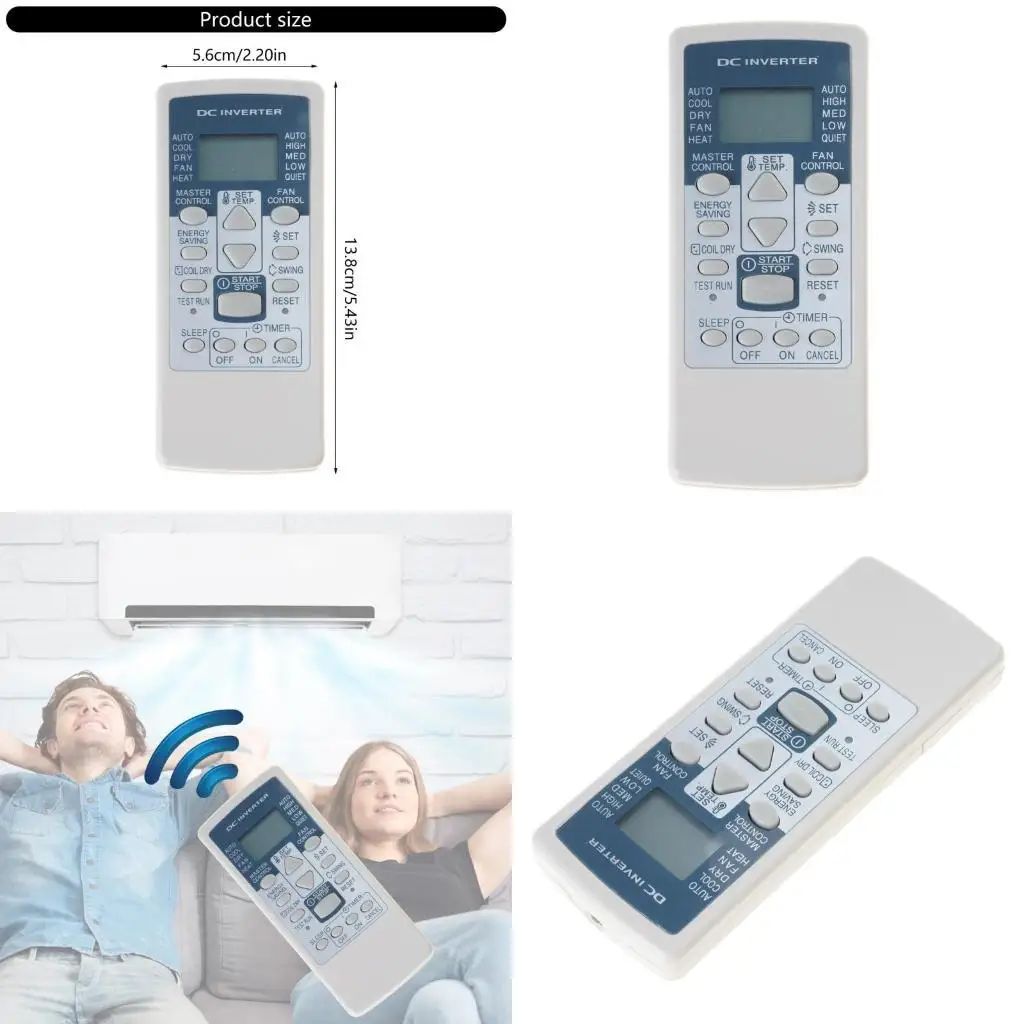 

31BA Wear Resistant Management Remote Control Eended Ranging And Responsive Button
