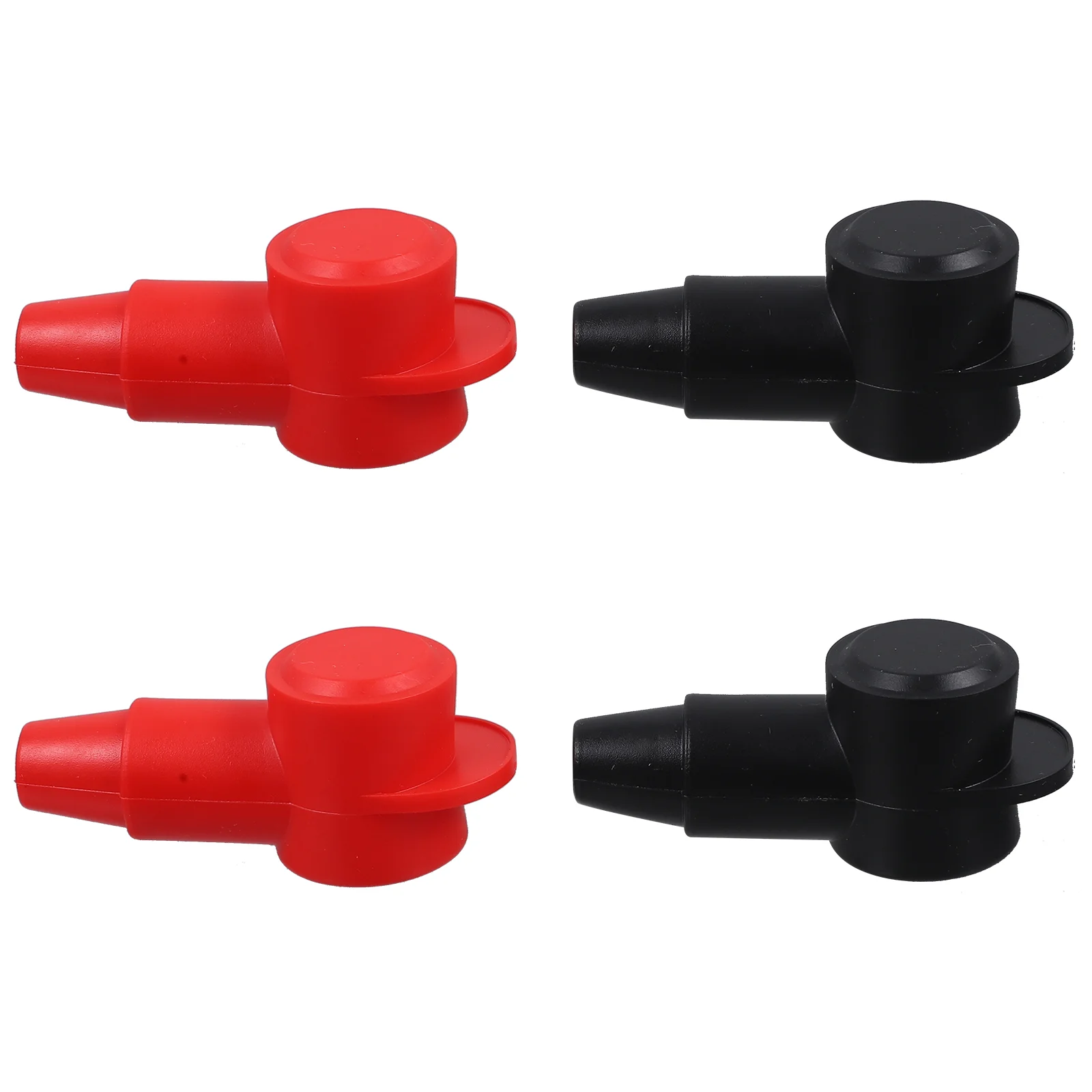4 Pcs Pile Cover Electronics Cable Terminal Covers Marine Protector Kit Car Household Appliances Pvc Caps