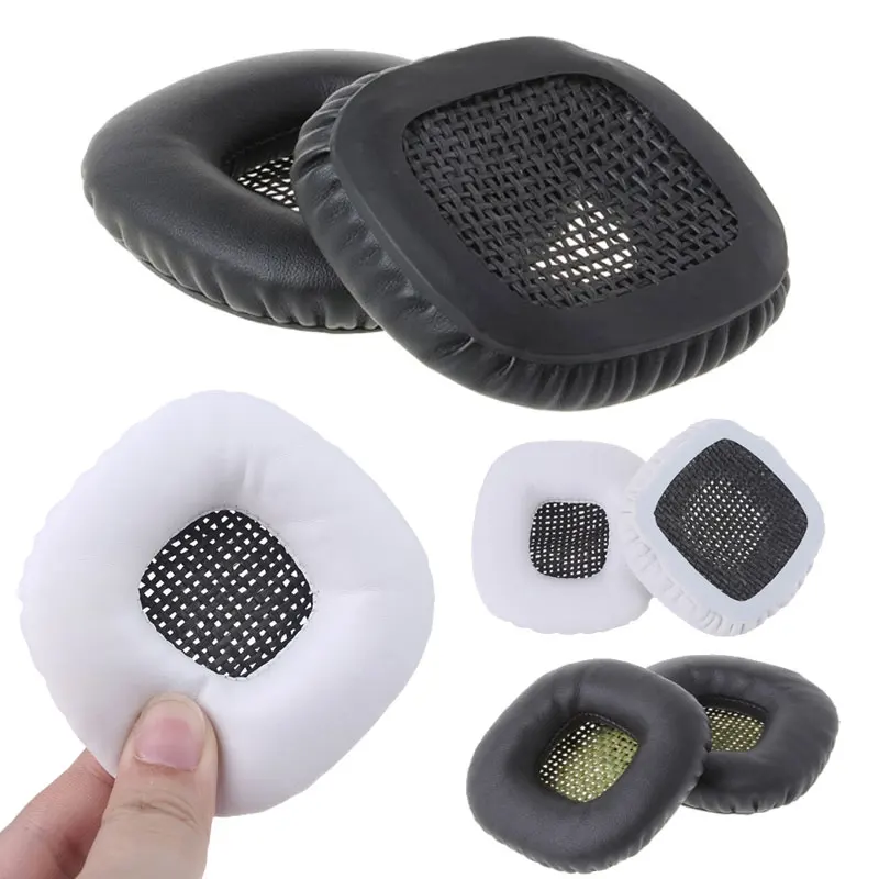 1 paire de coussinets de remplacement en cuir éponge, doux et durable, coussin protecteur, cache-oreilles pour casque Marshall Major I II, accessoires