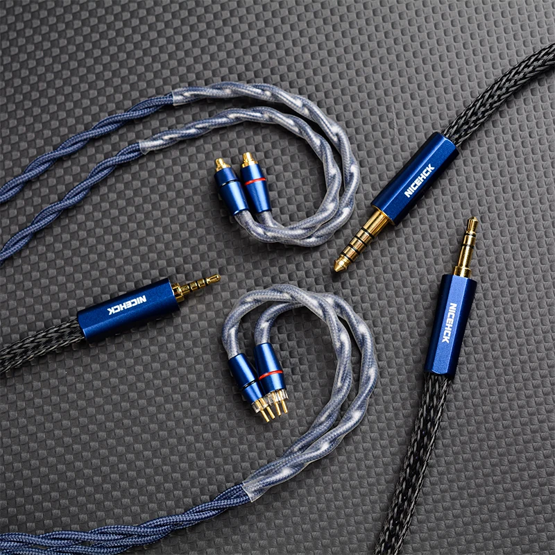 NICEHCK DualDragon 8N OCC+Microalloy CVD Graphene Flagship HiFi