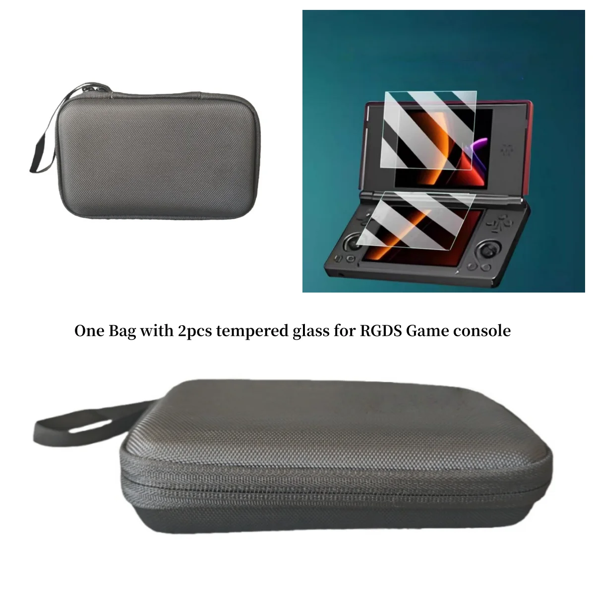 

Портативная сумка для игровой консоли Anbernic RGDS, чехол для переноски, устойчивый к ударам, жесткий корпус, RG DS, ручная сумка для хранения, защитная коробка