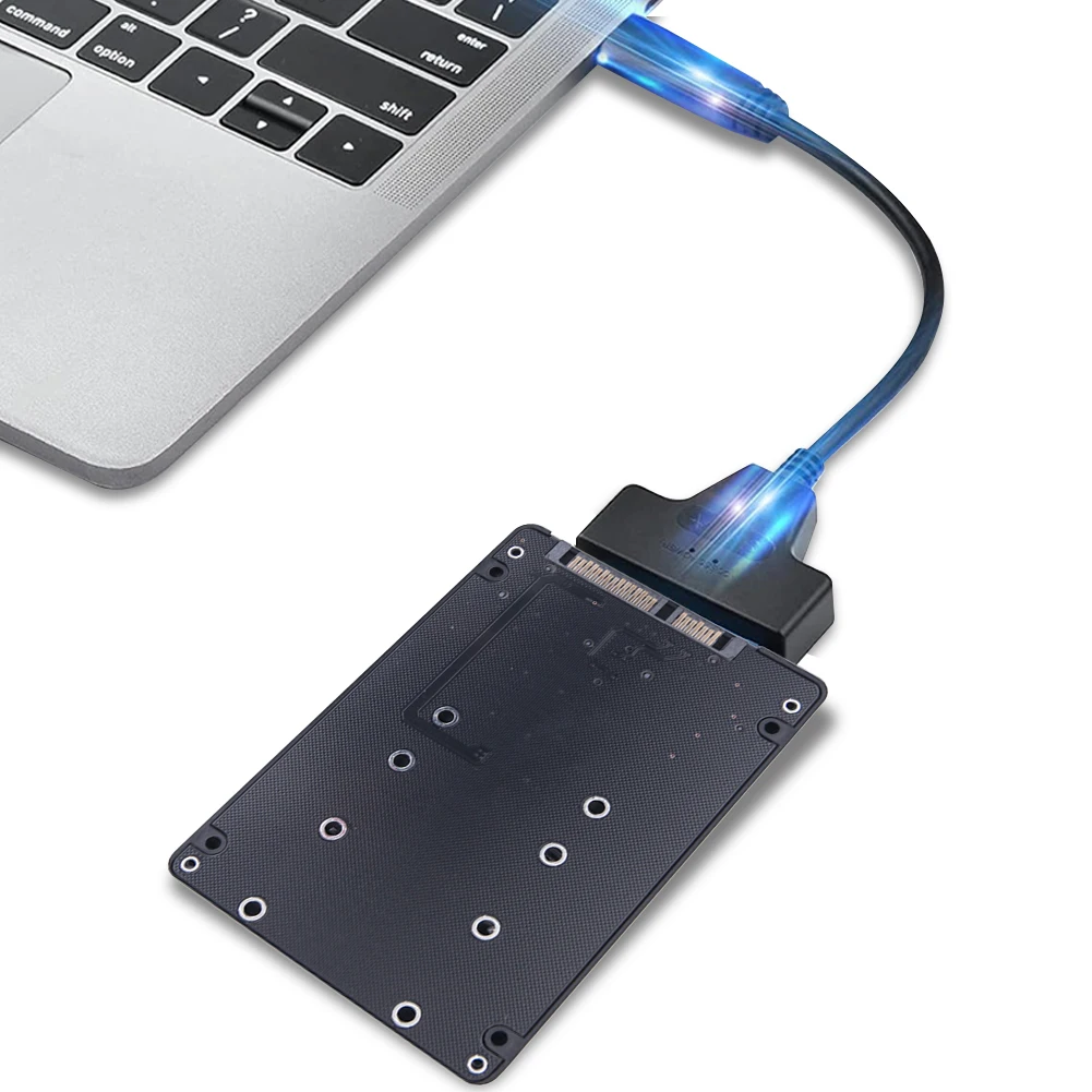 

Карта-адаптер 2-в-1 M.2 NGFF SSD на SATA3.0, внешний корпус для жесткого диска, кабель-конвертер SATA3.0 на USB, аксессуары для ноутбуков