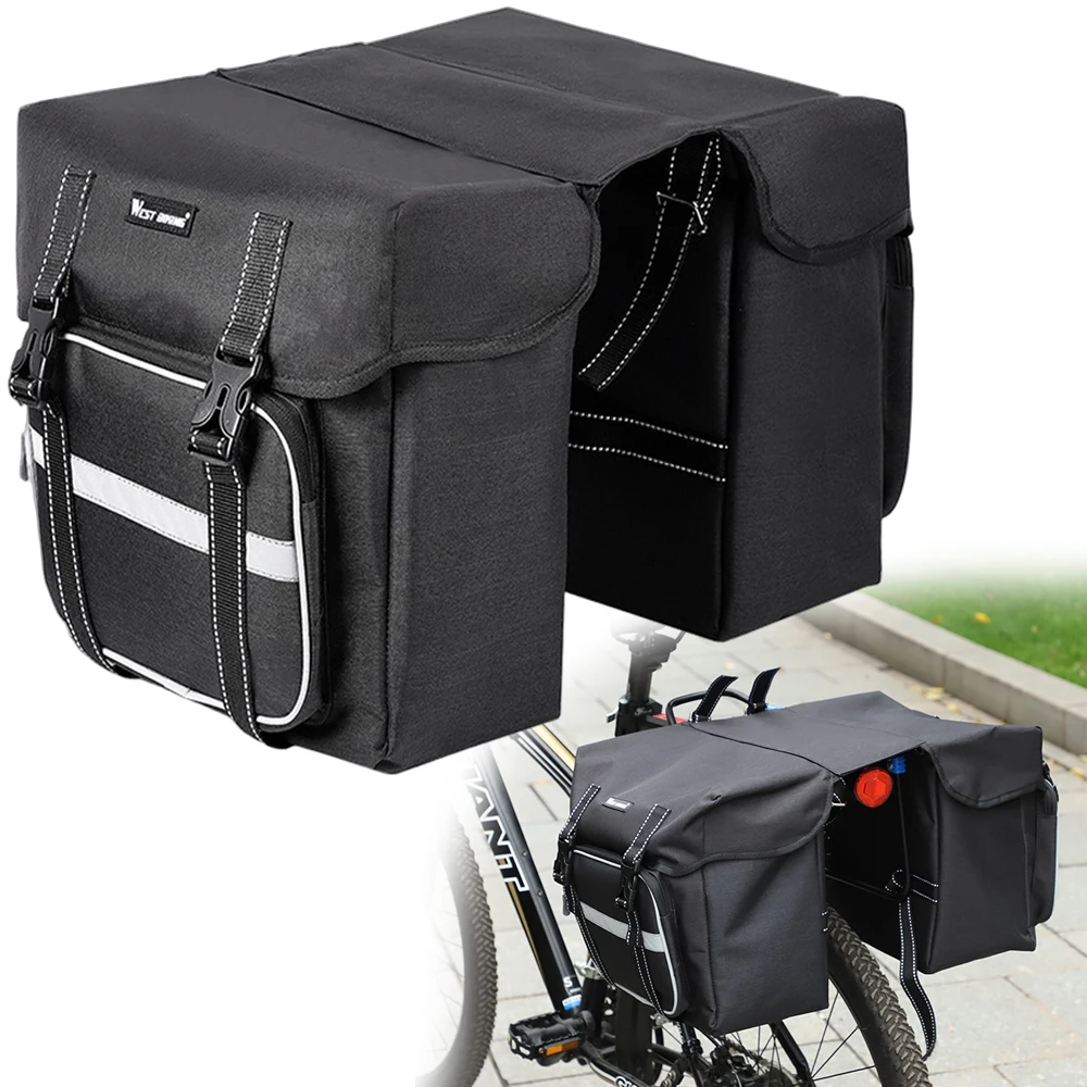 

25л двухсторонняя велосипедная сумка, сумка на багажник для велосипеда, сумка на заднее сиденье, уличная дорожная велосипедная сумка, багажник для шоссейного велосипеда MTB