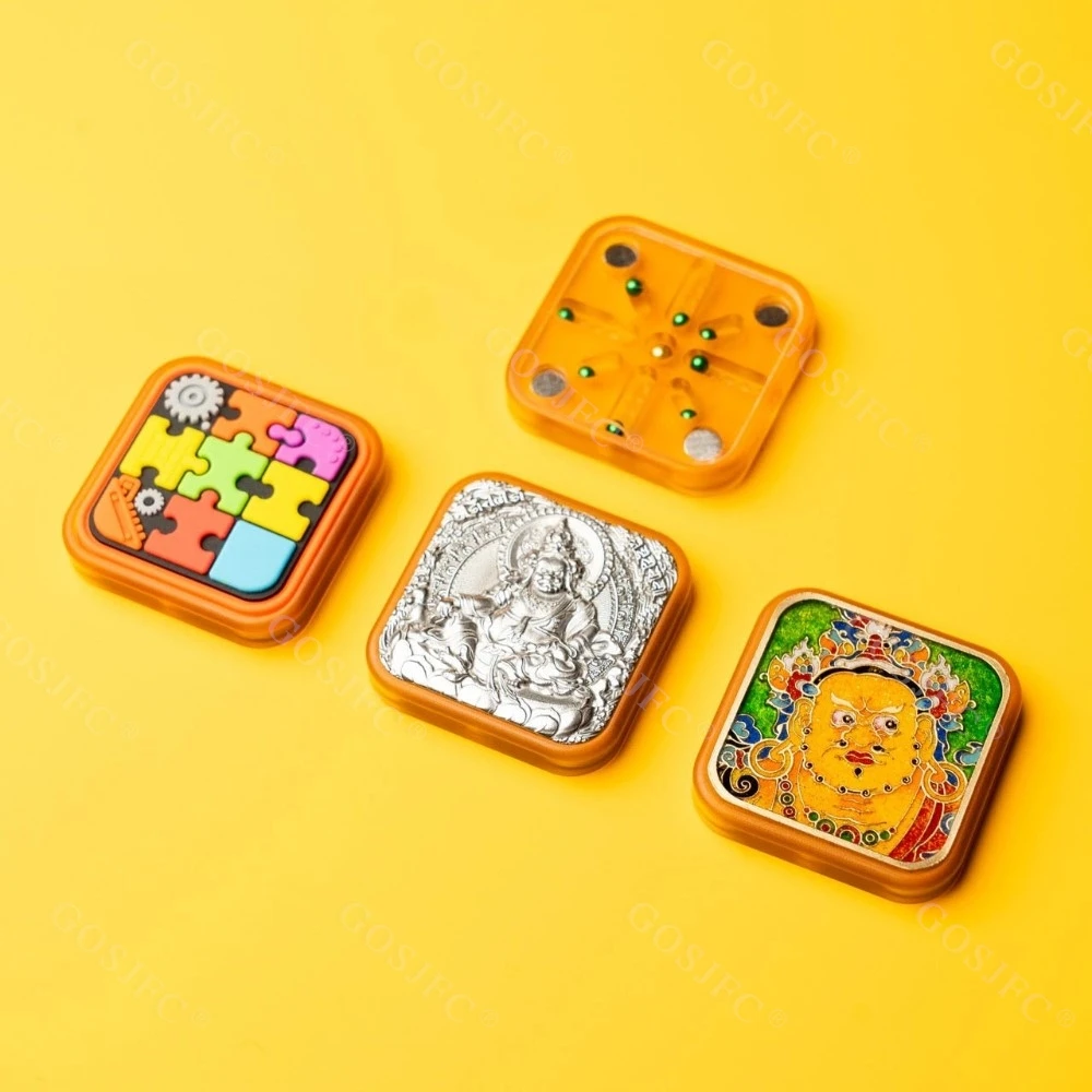 HF EDC MagicCube تململ المنزلق PEI غير محدود دفع المنزلق ألعاب متململة للبالغين مكتب عمل الملحقات لعبة لتخفيف الضغط #4