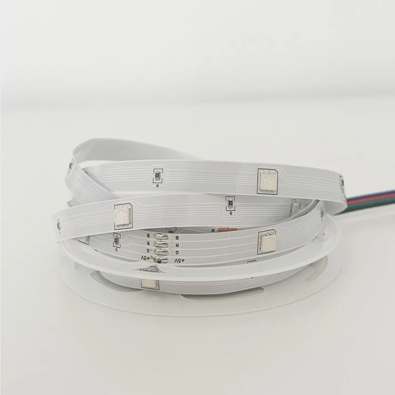 Smart Pixel 60leds 5050 Rgb Flexible Led Strip Light For Commercial Lighting