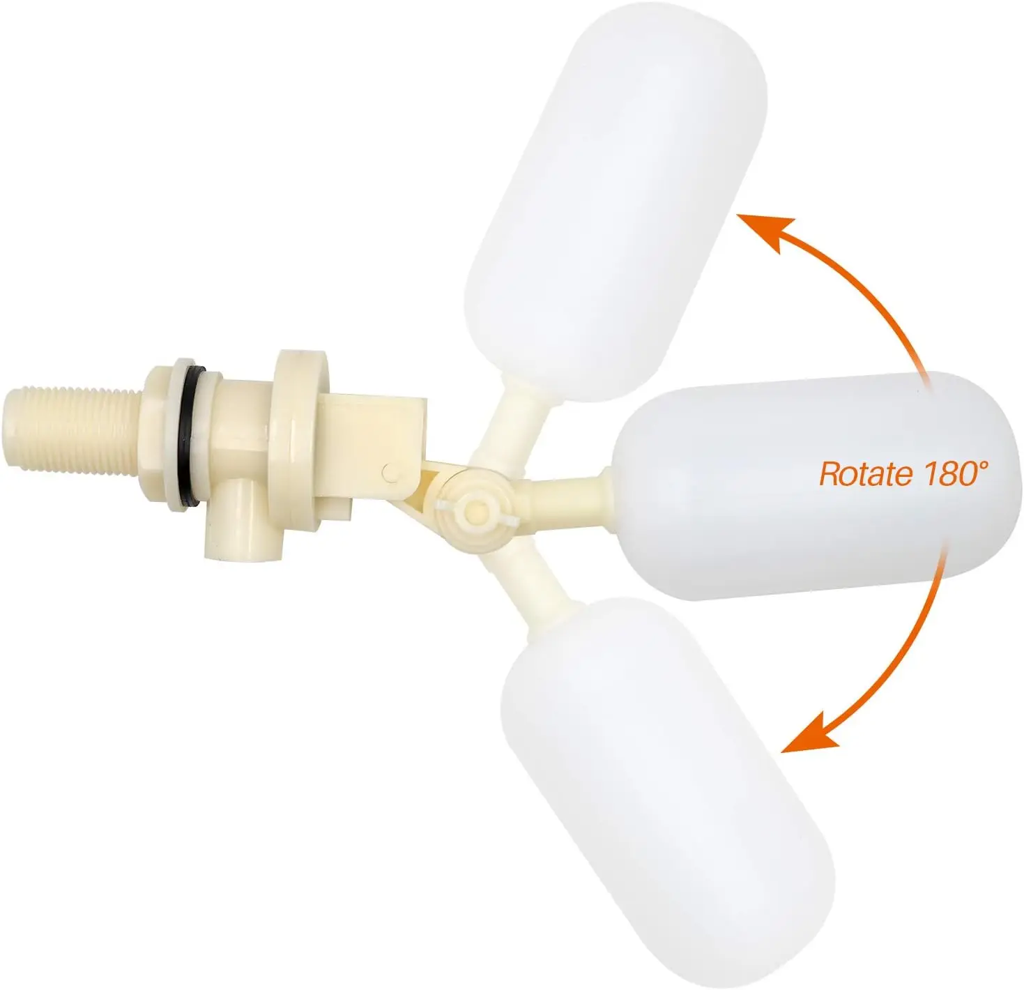 Automatisches Schwimmerventil für Wasserschalen 1/2 Zoll – Robuste, auslaufsichere Tränke für Rinder, Pferde, Ziegen, Schafe, Schweine, Hunde und andere Nutztiere – Detail 2