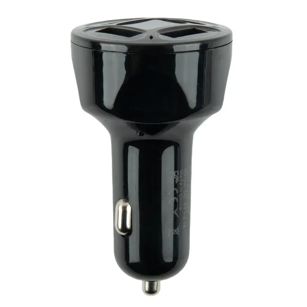 

Car Charger Compact and Portable USB Car Charger with 4 Ports and LED Display for Fast Charging and Compatibility
