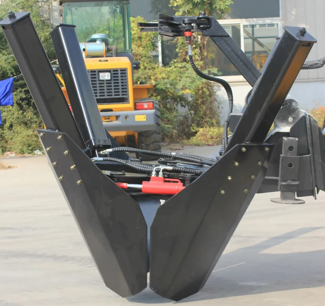 Skid Steer Loader Hydraulic Transplanter Tree Spade Machine view 3