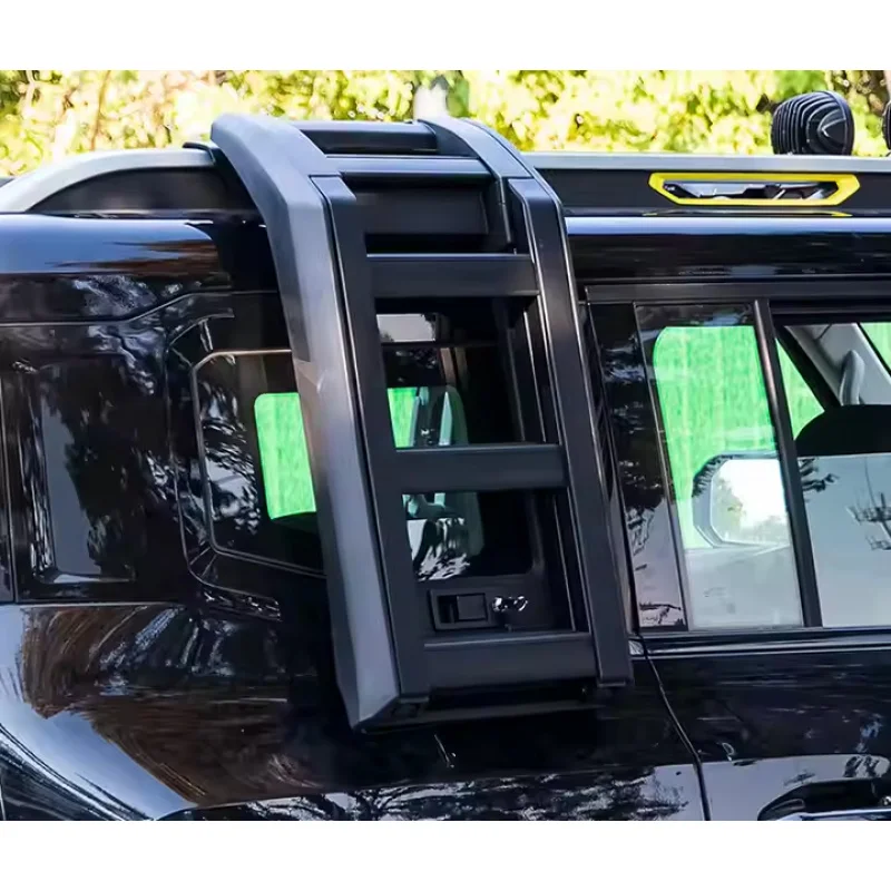 

for Jetour Traveler SUV 2022 Generation 1st Year Black Silver Accessories T2 Traveler Ladder Guard Mounted Parts New