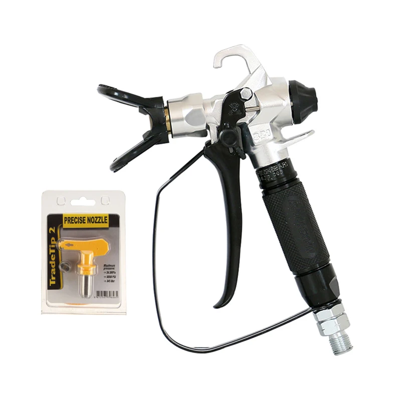 3600PSI High Pressure Airless Paint Spray Accessories Gun with 517 Tip Nozzle Guard for Wagner Pump Sprayer Machine