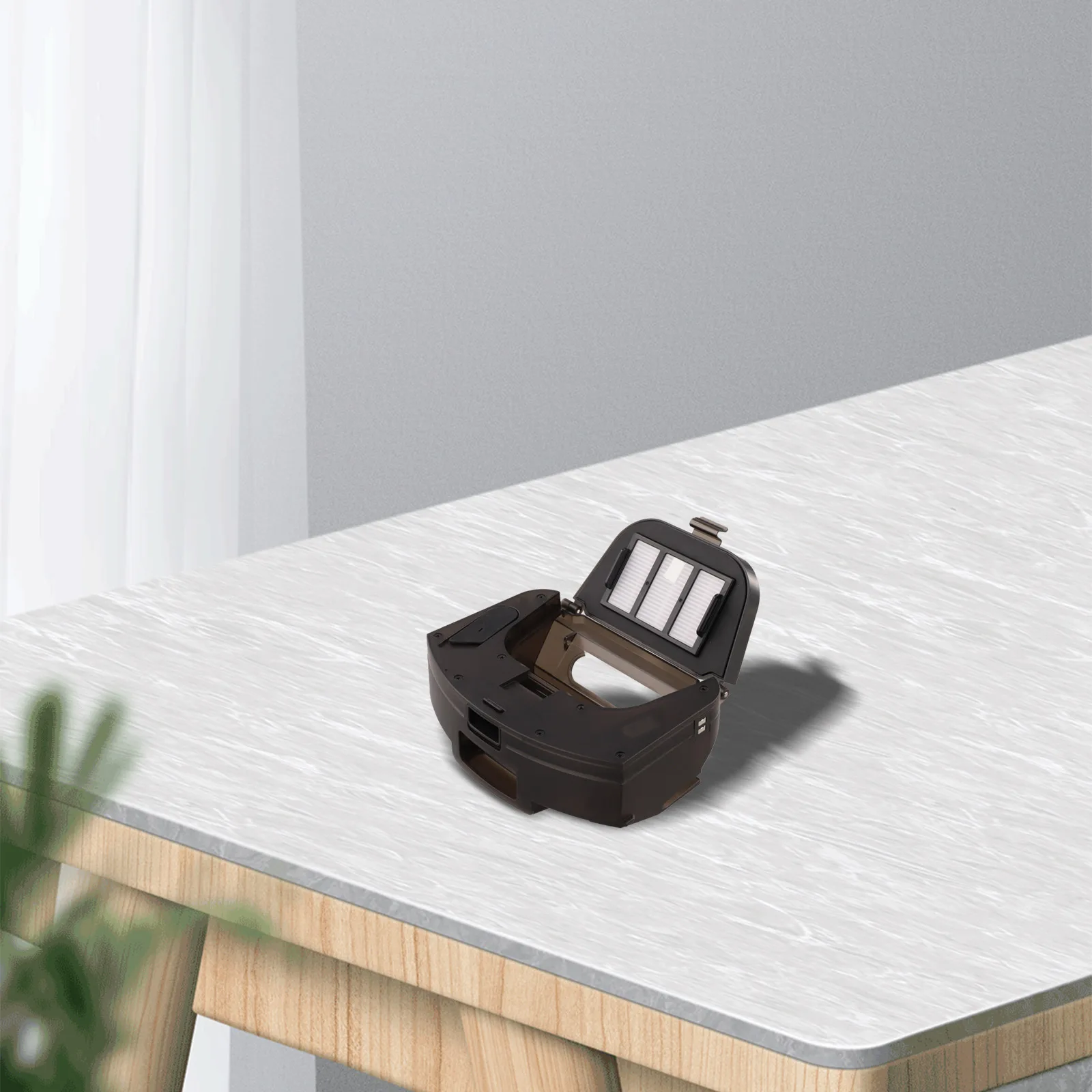 خزان المياه وصندوق الغبار لـ Cecotec لروبوت Conga 2290 للمكنسة الكهربائية كفاءة تنظيف معززة وظيفة مزدوجة