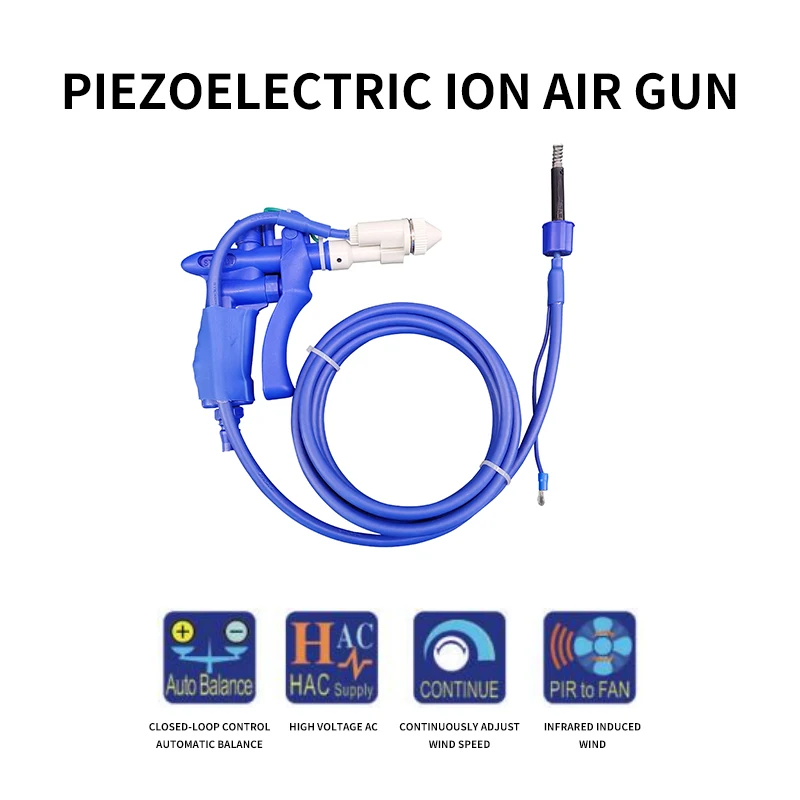 ST302C Piezo Ion Blow Industrial Static Eliminator with High Voltage Generator for PCB Manufacturers