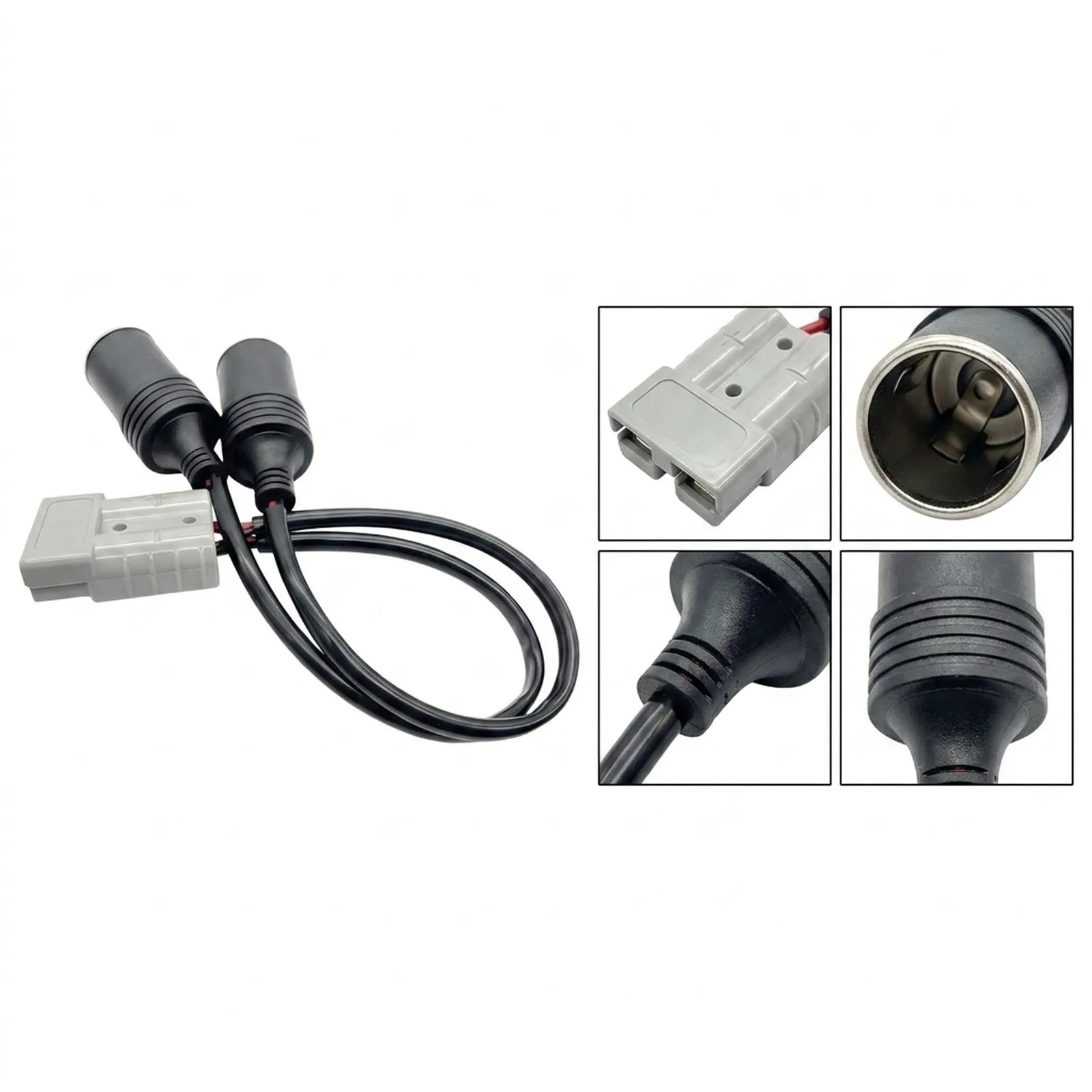 16A Female Socket Adapter for 50Amp For Connector Conversion with Fire Rated Insulation and Construction 16A Female