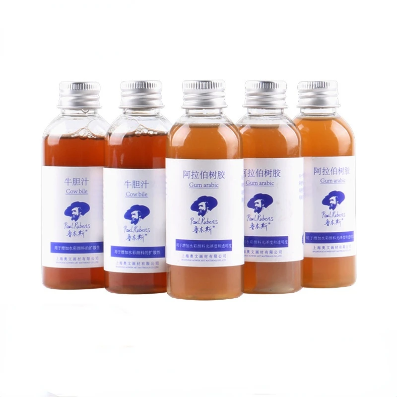 

60ML Watercolor Medium Agent Ox Bile and Gum Arabic To Enhance The Transparency Diffusion of Watercolor Gouache Pigment