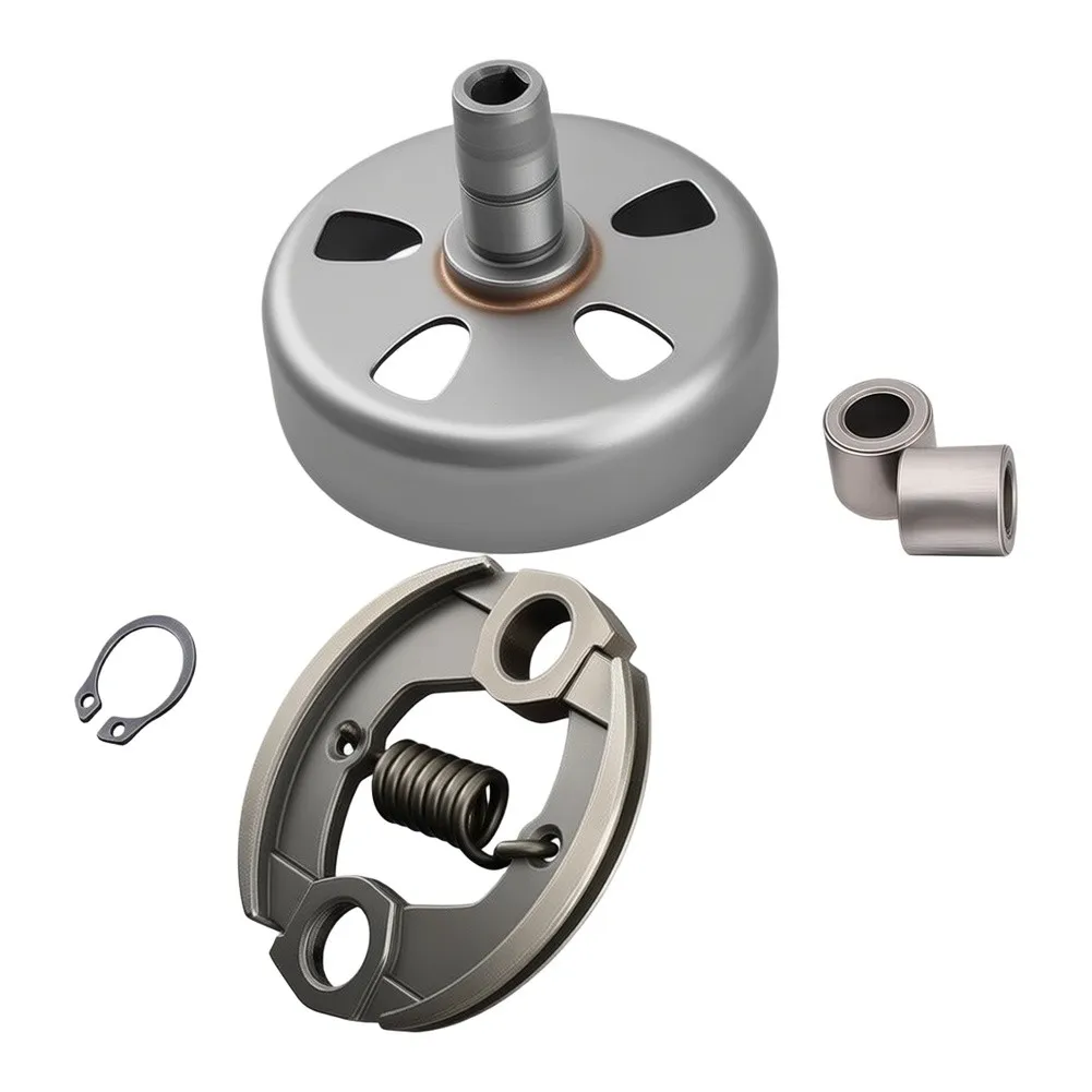 For FS90 For FS100 For FS130 Compatible Clutch Drum Assembly - 5 pcs Metal Parts Including Drum Clutch Ring For