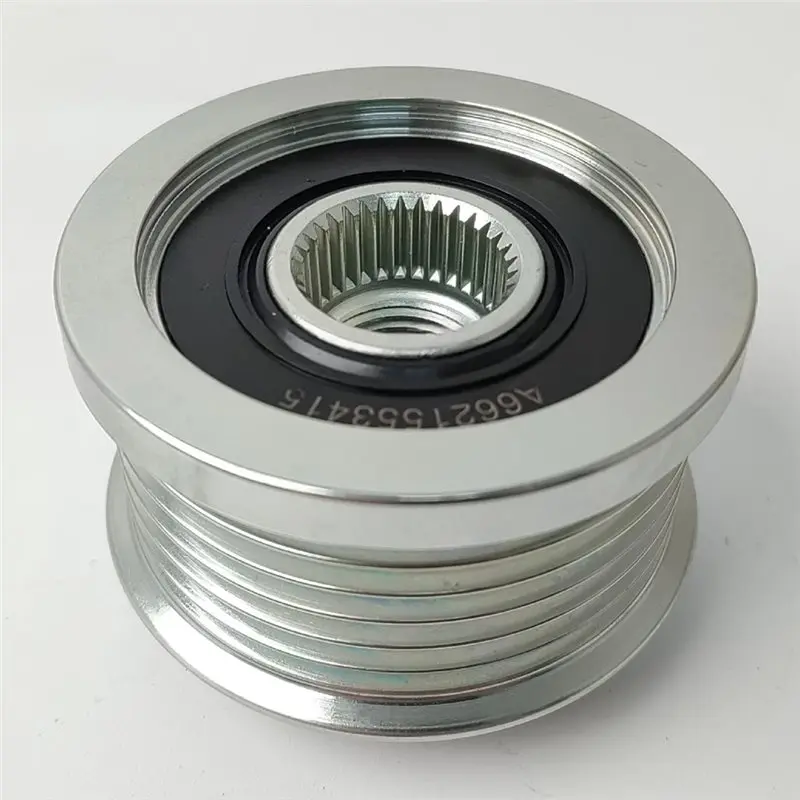 NEW HOT In Stock-Overrunning Alternator Free-Wheel Clutch Pulley For Ssangyong Korando 2.0 F-563788 6621553415 535024910 F563788