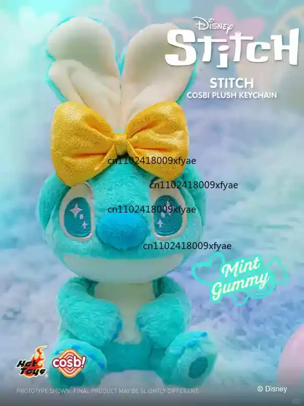 Świąteczne Oryginalne Dostępne Od Ręki Hot Toys Stitch Candy Series Blind Box Brelok Kolekcja Ozdoba Śliczna Zawieszka Zabawka Prezent Urodzinowy dla Dziewczynki