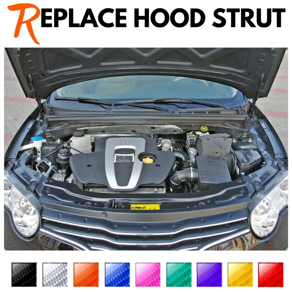 

Hood Lift Supports Compatible with Roewe 550 2008-2014 Replacement Front Bonnet Gas Struts Dampers Springs Shocks Arm