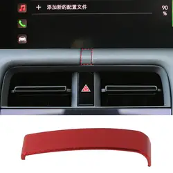 For Porsche Taycan 2019-2022 Aluminum alloy Car Dashboard panel Taichung Line Decoration Patch Car Interior Accessories