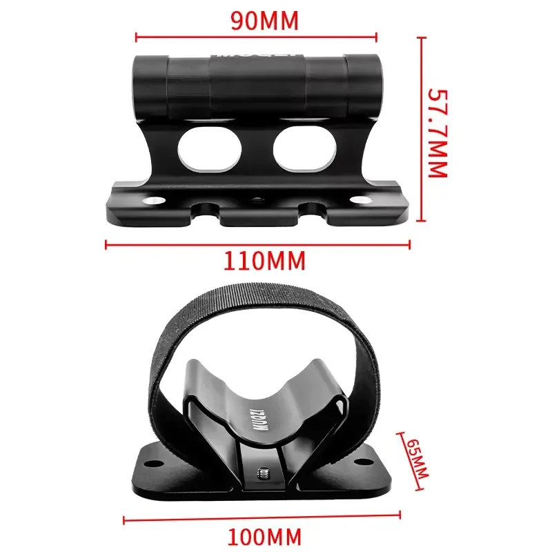 MTB BMX Bike Fork Mount Rack Quick Release Thru Axle Car Roof Rack Bicycle Carrier Bracket Holder
