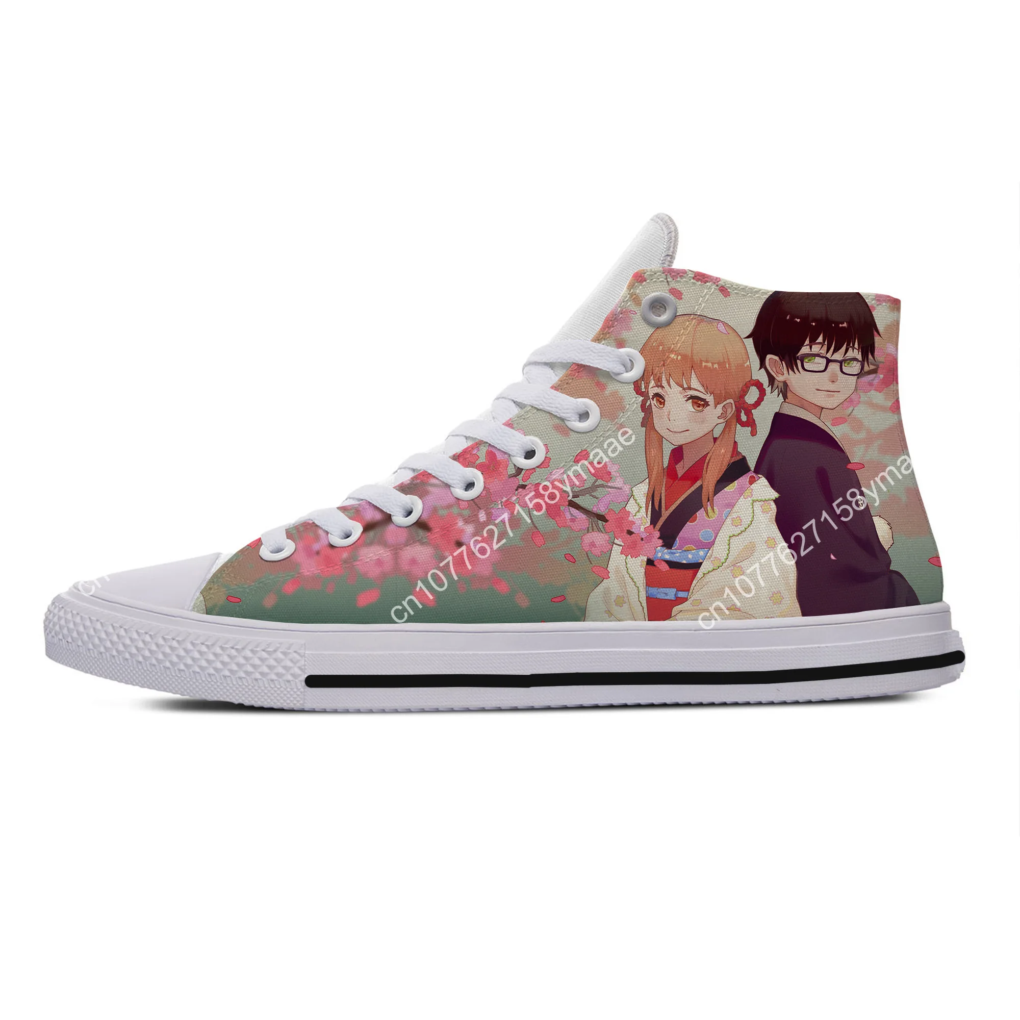 Hot Cool Fashion Cartoon Sneakers Handiness Casual Shoes For Men Women Anime The Lion of March 3 Gatsu No Lion Board Shoes