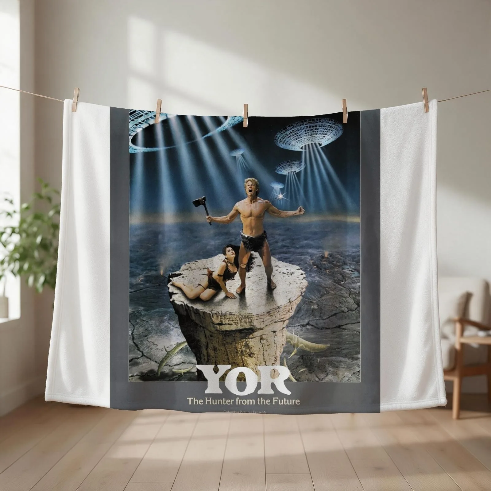 New Yor: Hunter From The Future Poster Throw Blanket Quilt Decorative Sofa heavy to sleep Thins Blankets