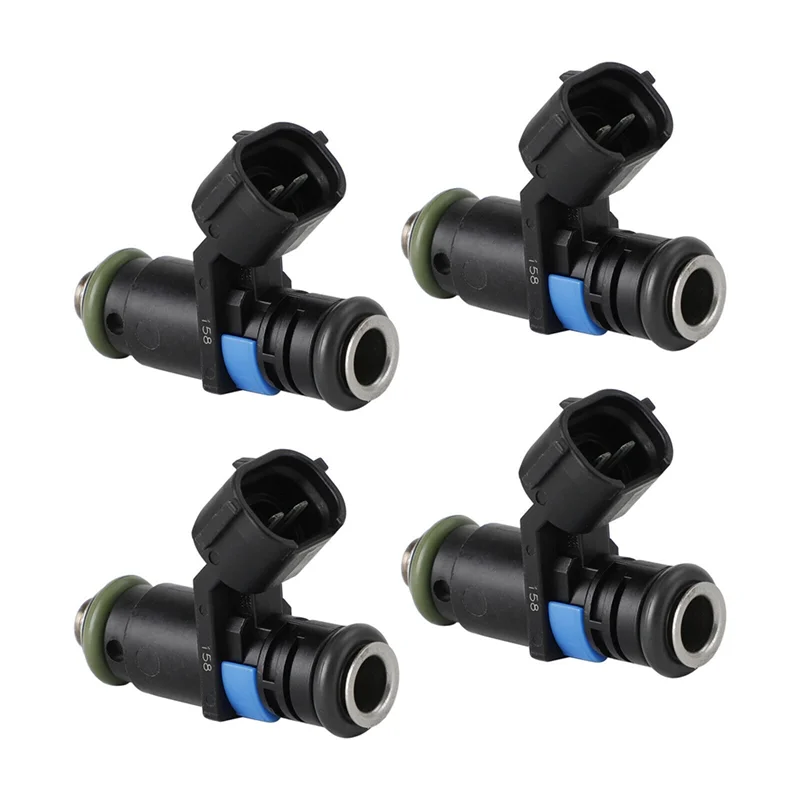 4Pcs Injector Nozzle Fuel Injectors for Seat Ibiza Mii Skoda CITIGO FABIA III YETI Volkswagen CADDY VW Polo 04E906031F