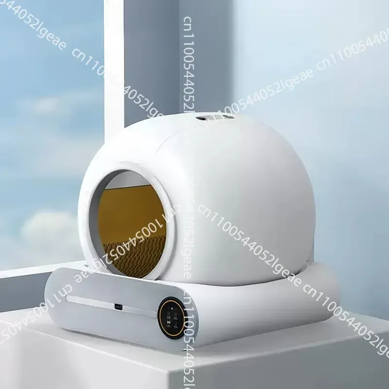 Smart Fast Automatic Plastic Cat Litter Box with A Capacity of 65 Liters