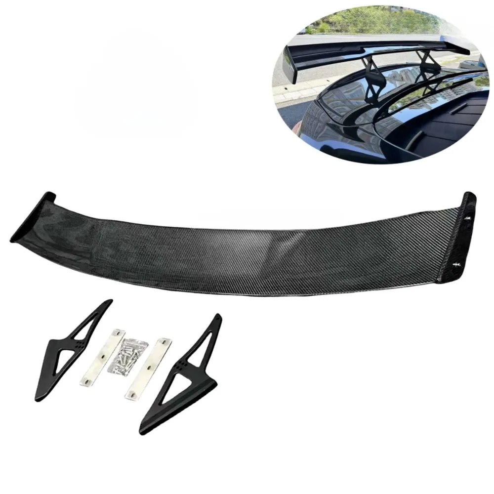 

3D-style carbon fiber rear spoiler GT wing for M3 M4 F80 F82