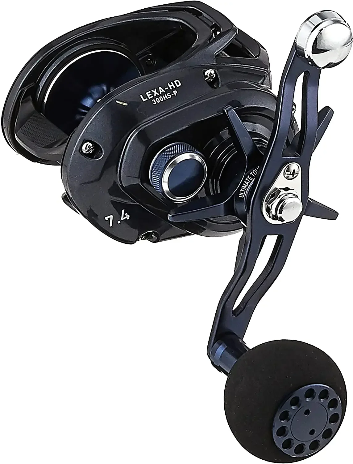 تخفيضات صيف 2022 بنسبة 50%، اشترِ 10 واحصل على 5 وحدات مجانية LX-HD300HS-P Lexa 300 Hd Baitcasting Reel، 6 Crbb + 1، 7.4 : 1