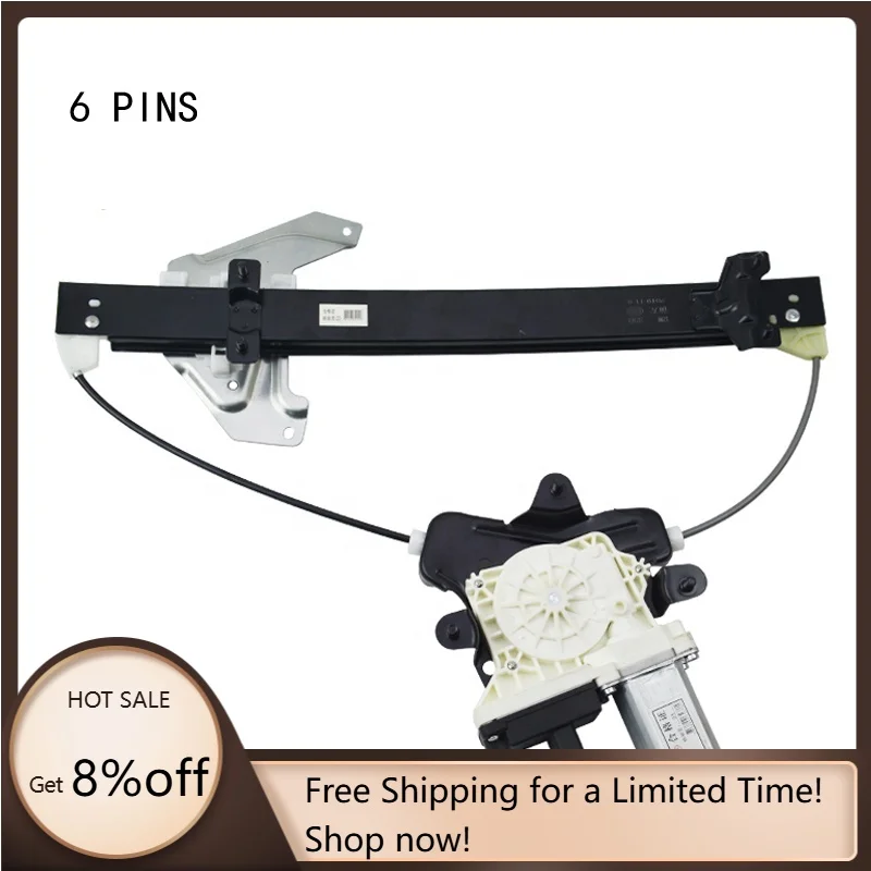 

Universal Power Window Regulator Assembly with Motor Left Right Front Rear Side Electric Glass Lifter Auto Part 10096926