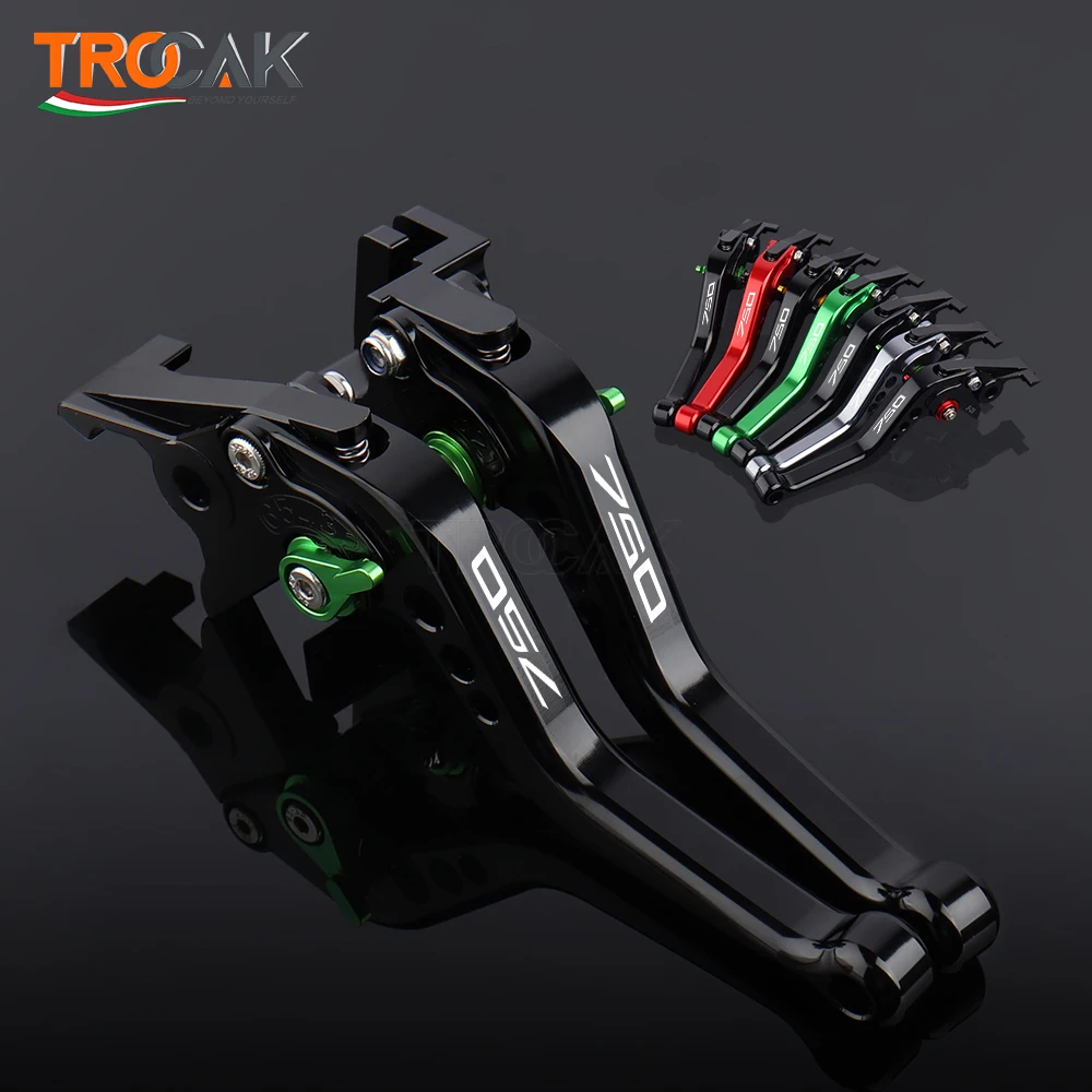 For KAWASAKI Z750 Z750(not Z750S model) 2007 2008 2009 2010 2011 2012 Motorcycle Accessories Short Brake Clutch Levers LOGO 750