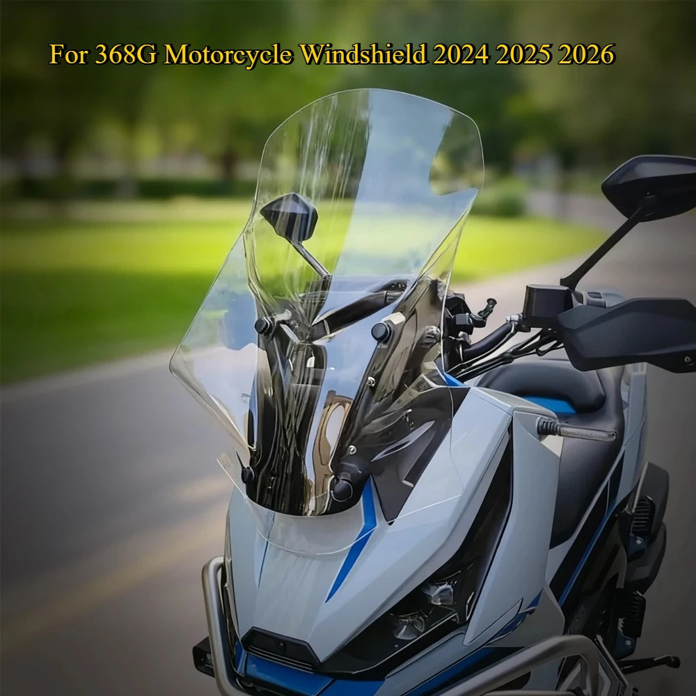For ZONTES 368G 368 G Motorcycle Front Windshield Protector Modification Accessories 368G Windshield Deflector 2024 2025 2026