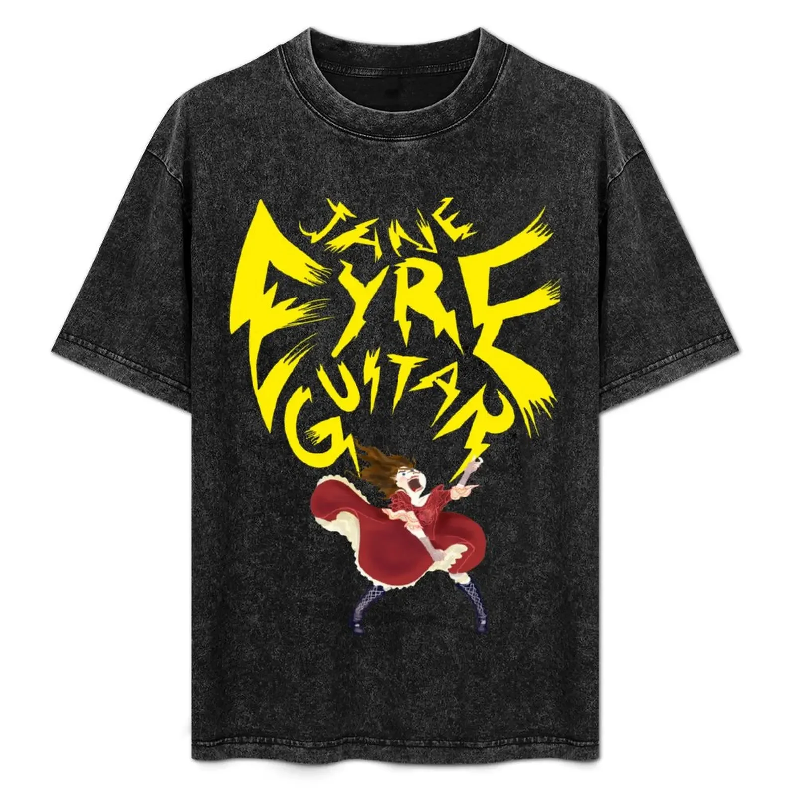 

Jane Eyre Guitar T-Shirt for a boy new edition summer shirt shirts graphic tee men