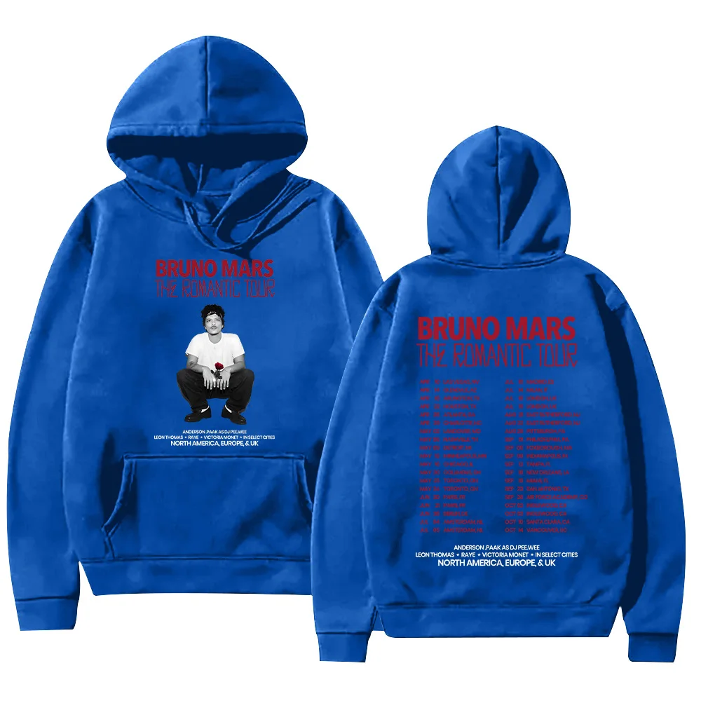 Bruno Mars The Romantic 2026 Tour Hoodie Bruno Mars Sweatshirt