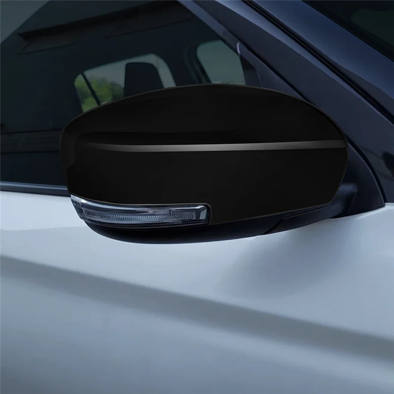 

WO-Car зеркало заднего вида, накладка, наклейка на зеркало бокового вида, аксессуары для интерьера Forsuzuki Swift 2024, глянцевый черный