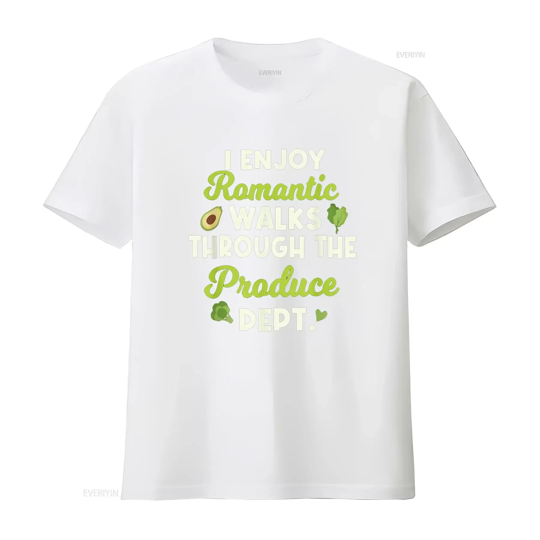 تي شيرت عتيق لمحبي قسم إنتاج نباتات الفواكه والخضروات الطازجة، ملابس مصممة كلاسيكية قابلة للتنفس، كاجوال