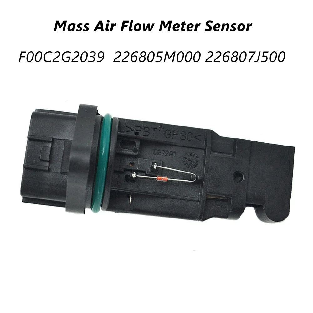 F00C2G2039 MAF Mass Air Flow Meter Sensor For NISSAN Primera P12 P11 WP11 WP12 Almera MK II 226807J600 22680-36550