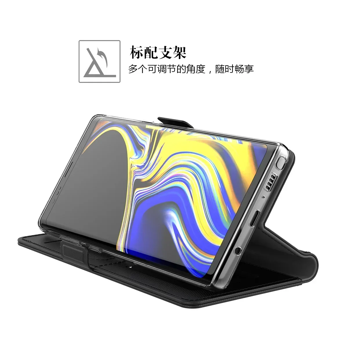 For Asus ROG Phone 9 8 Pro Case Luxury Flip PU Leather Wallet Magnetic Adsorption Case For Asus ROG Phone 8 7 6 5 5S Pro Shell