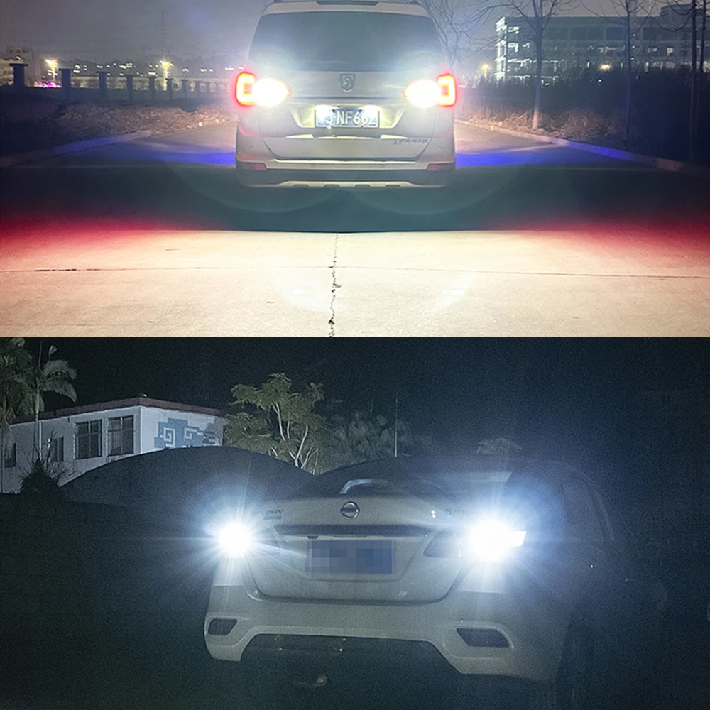 2pcs LED Reverse Light Blub Backup Lamp H21W BAY9S 64136 Canbus No Error For Opel Astra J 2009 2010 2011 2012 2013 2014 2015