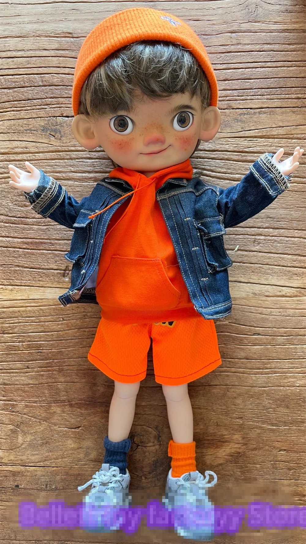 New sd BJd dolls 1/6 Boy doll pipi resin Big Ear gift art model toy diy makeup gift Free shipping