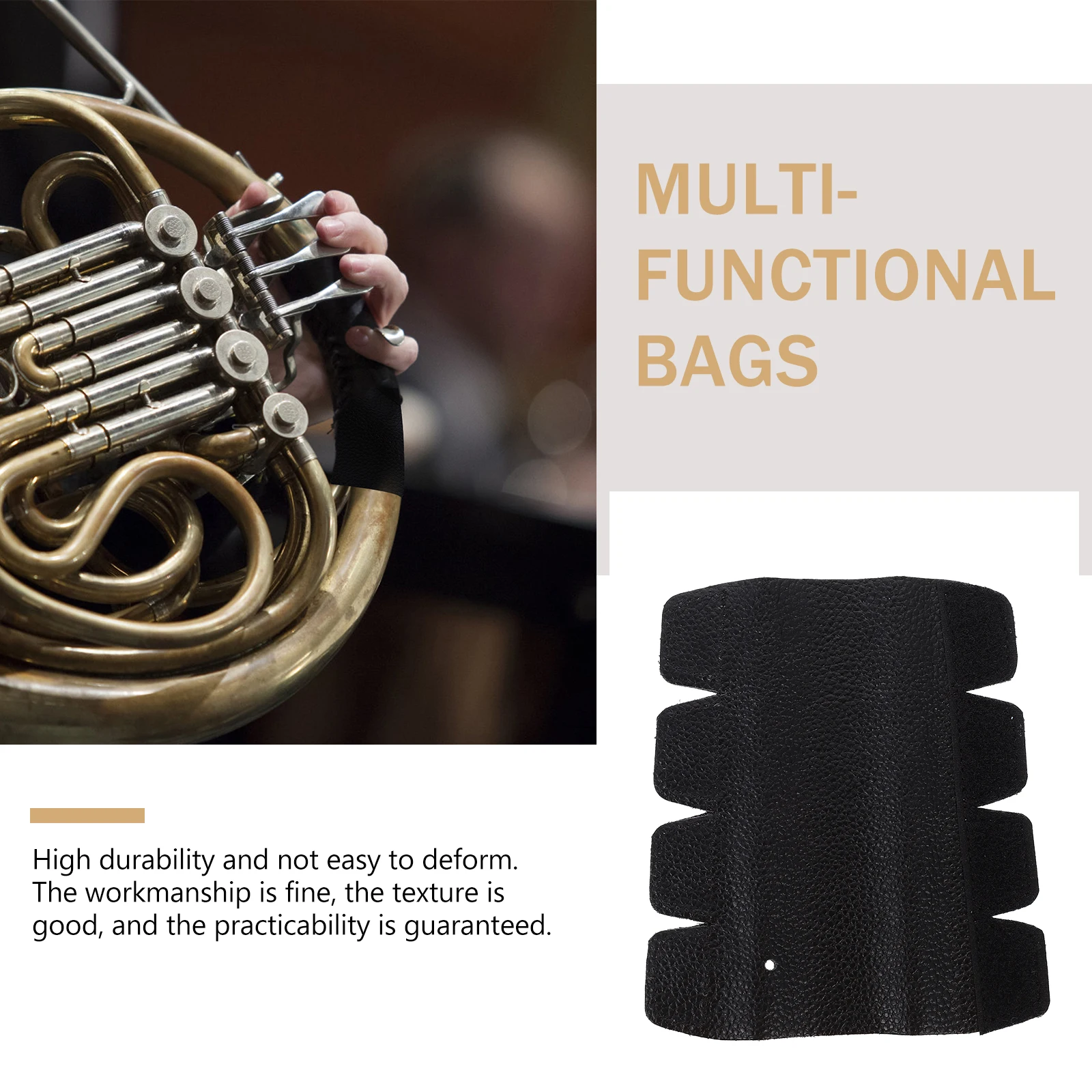 

1Pc High Quality French Horn Pad Comfortable Hand Protection Durable Horn Gloves Accessory