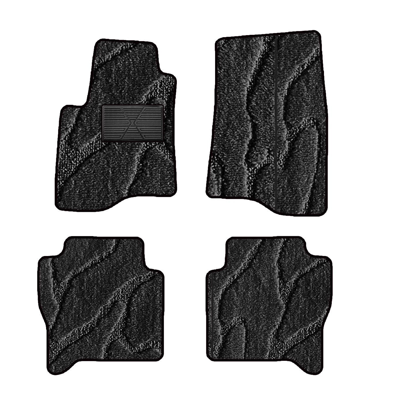 

Car Floor Mats For Mitsubishi Pajero 2008–2011 5saat MK4 Montero Shogun V73 short-wheelbase Car-Specific Fit Car Mat