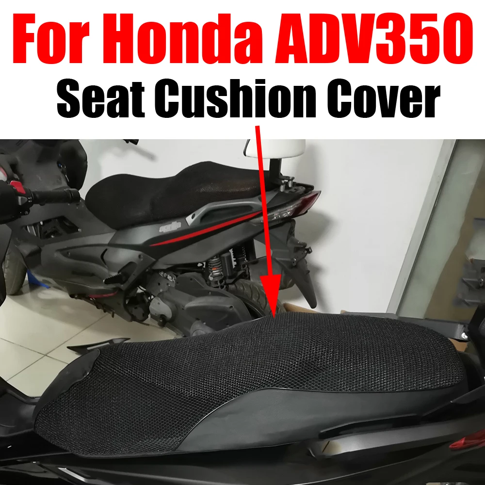 For Honda ADV350 ADV 350 2022 2023 Motorcycle Accessories Mesh Seat Cushion Cover Protection Insulation Seat Cover Protector